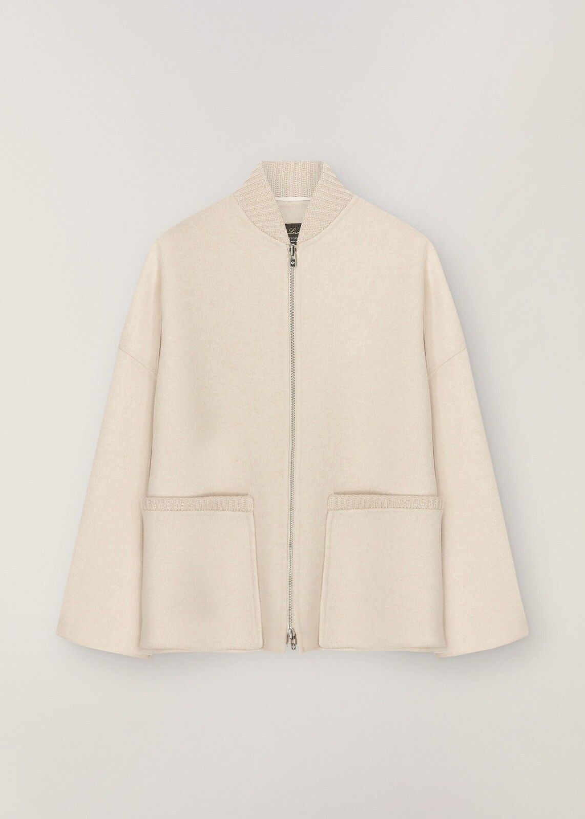 o1srvl11e0924 Orson Cshmere Jacket in Off White