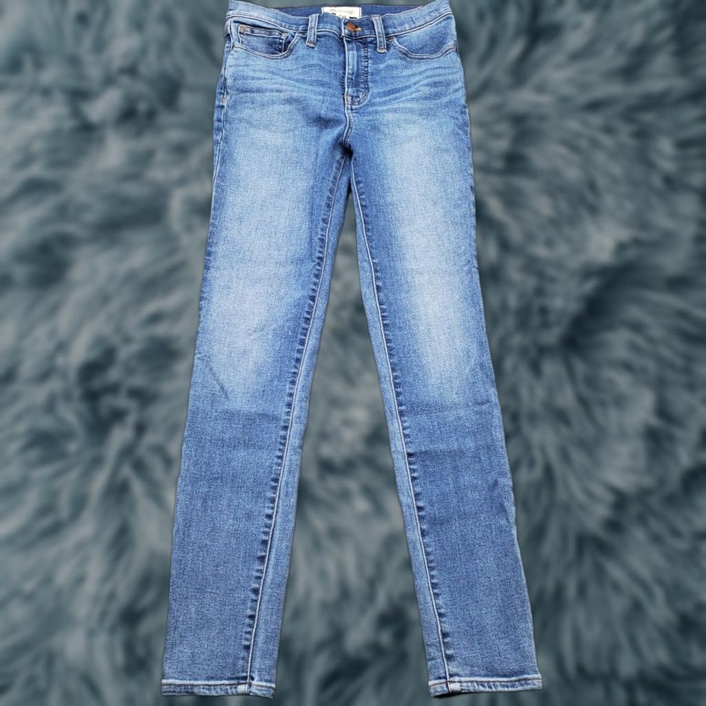 Madewell Madewell Jeans Women's 26 Blue Denim Skinny 5-Pocket Design Size 26" / US 2 / IT 38 - 1 Thumbnail