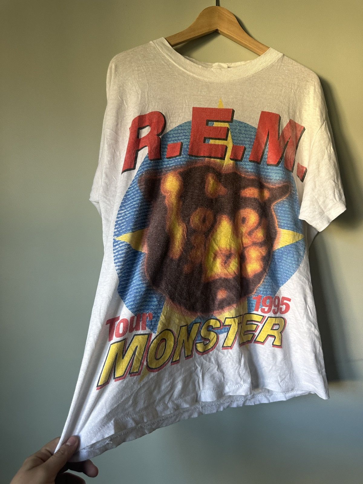 Vintage R.E.M T-Shirt Size US L / EU 52-54 / 3 - 2 Thumbnail
