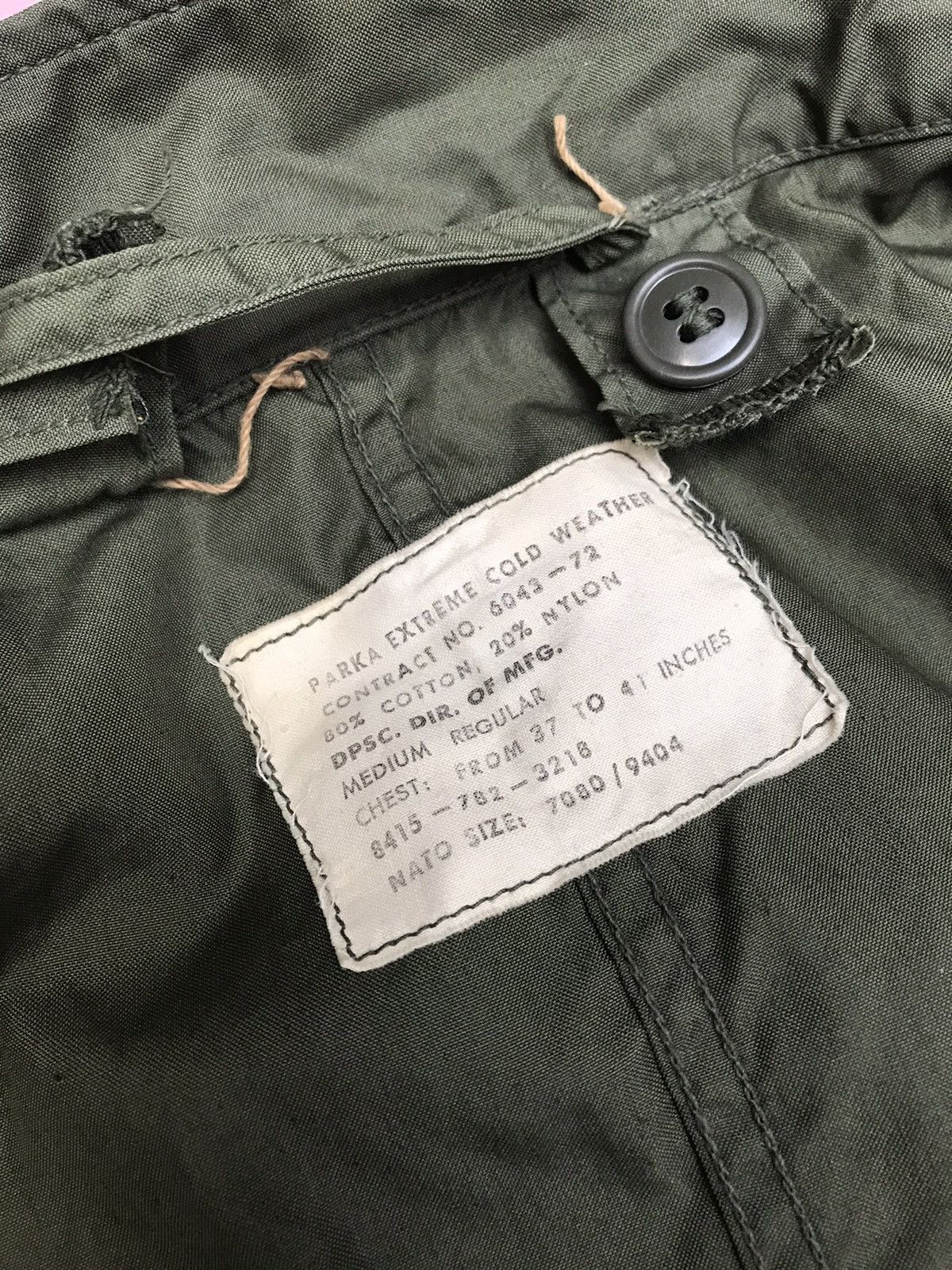 Other US ARMY ANTIQUE M51 fishtail parka extreme cold weather Size US M / EU 48-50 / 2 - 1 Thumbnail