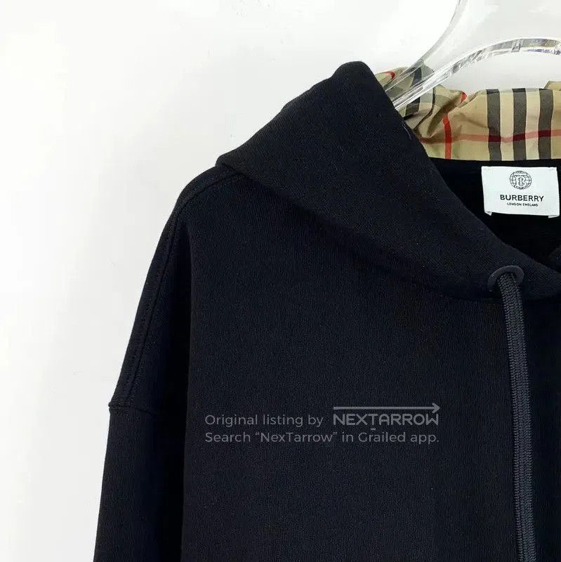 Burberry Burberry Black Cotton Women's Hoodie. Size M / US 6-8 / IT 42-44 - 3 Thumbnail