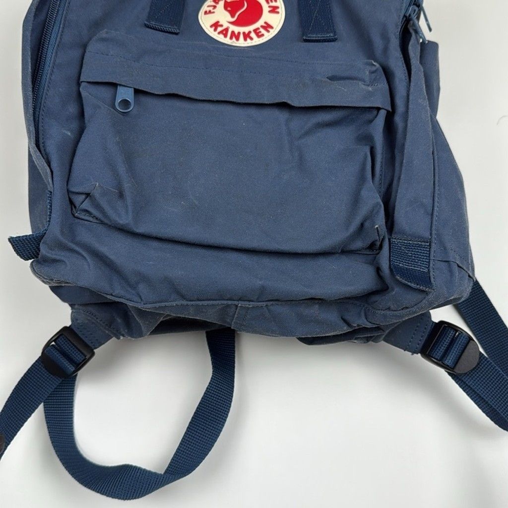 Fjallraven Fjallraven Kanken Small Backpack Double Handle Navy Bag Blue Size ONE SIZE - 4 Thumbnail