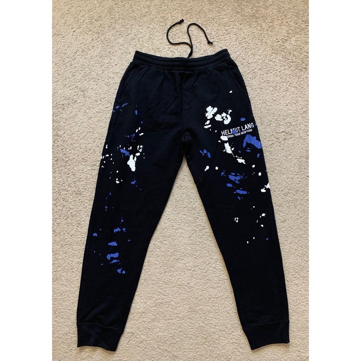 Helmut Lang HELMUT LANG PAINT SPLATTER SWEATPANTS Size US 32 / EU 48 - 1 Thumbnail