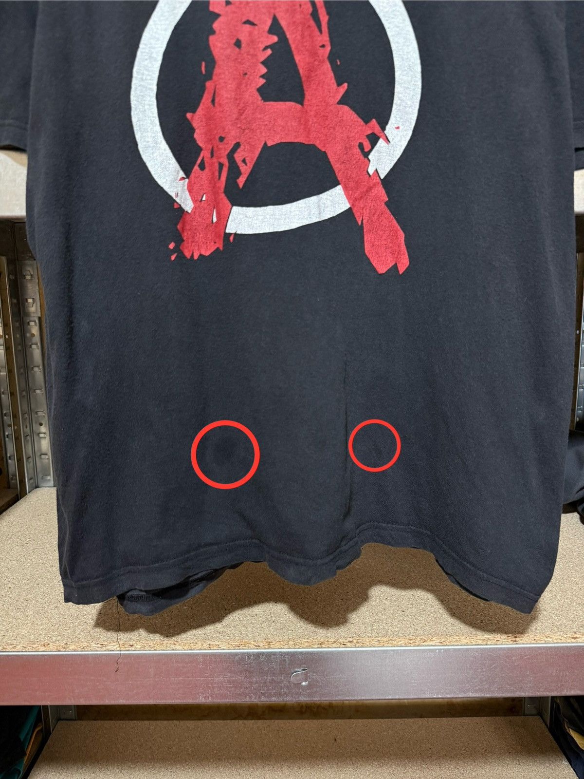 Band Tees × Vintage Vintage 1990’s The Anarchy Punk Rock Band T-Shirt Y2K Hype Size US XL / EU 56 / 4 - 5 Thumbnail
