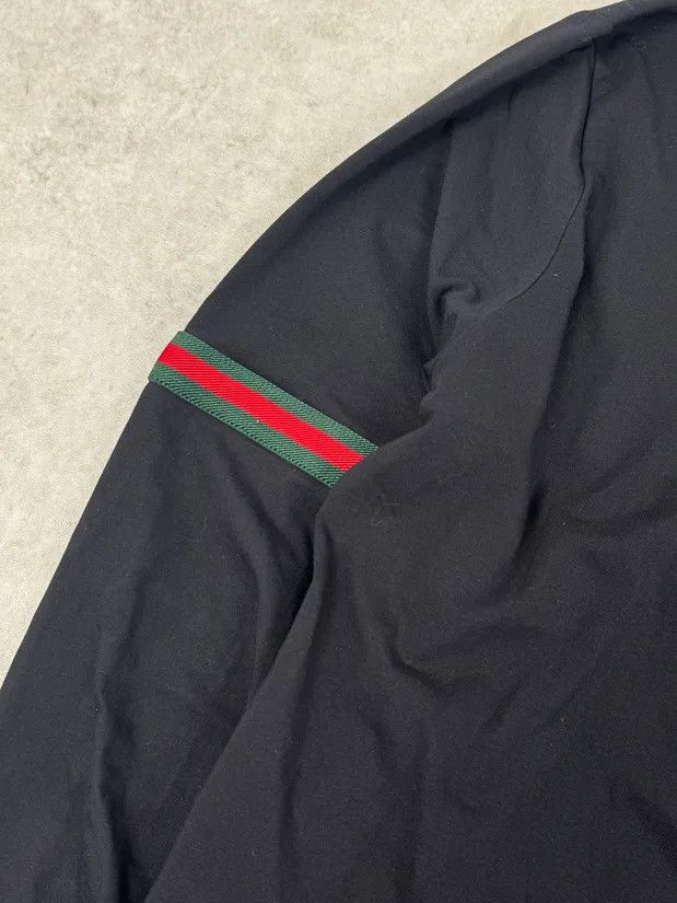 Gucci Gucci Black Striped Green & Red Longsleeve T-Shirt Size US S / EU 44-46 / 1 - 8 Thumbnail