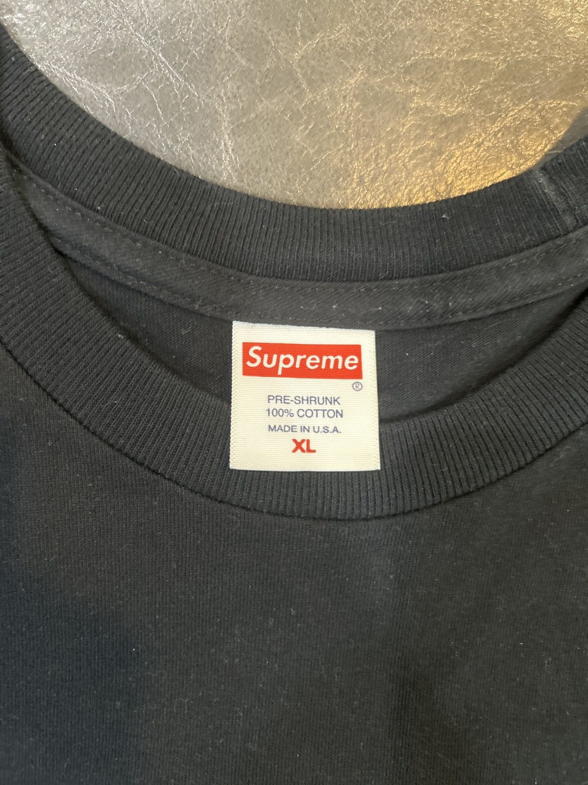 Supreme Supreme Eternal Tee ‘Black’ Size US XL / EU 56 / 4 - 3 Thumbnail