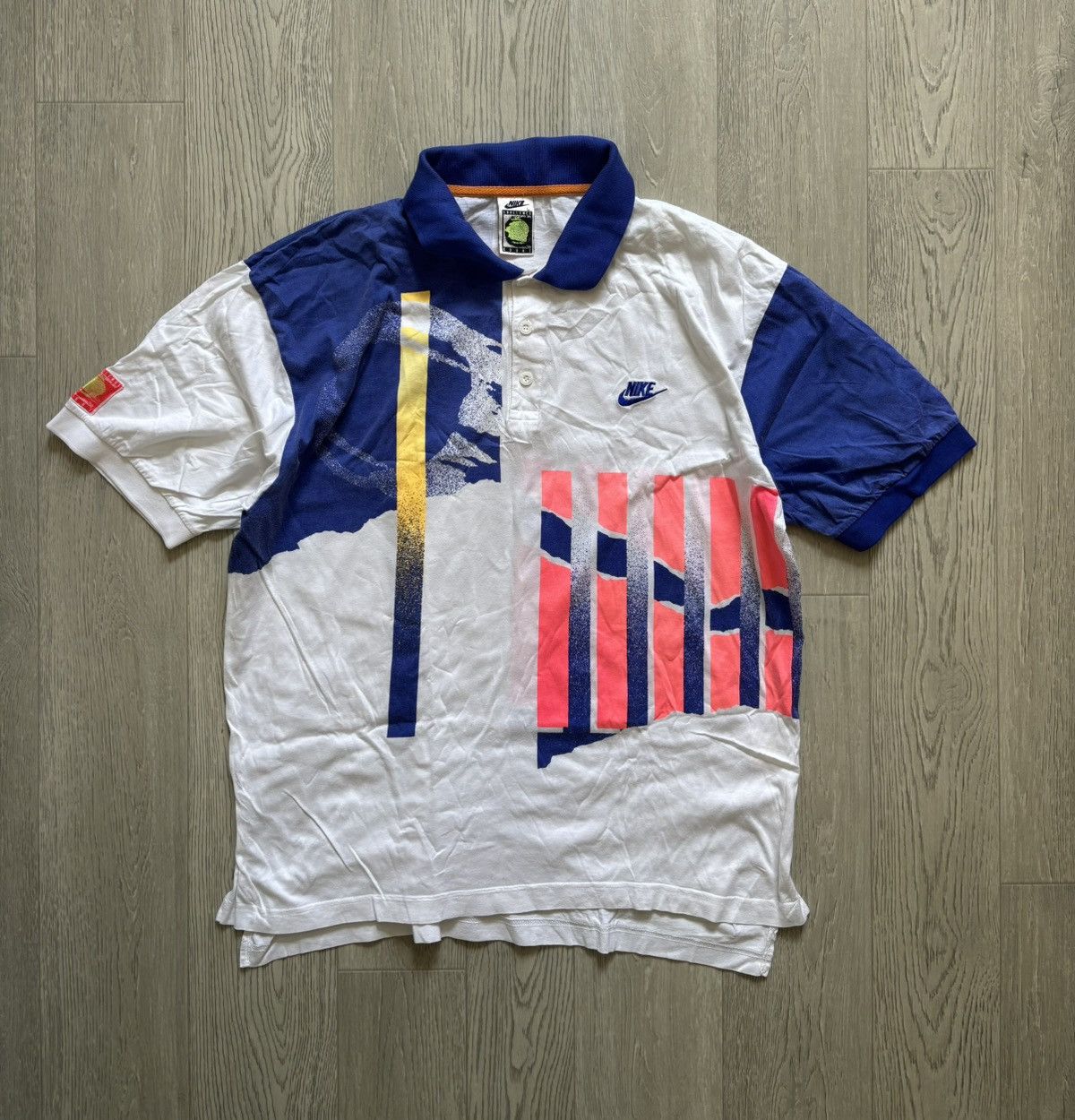 Nike Retro Nike Challenger Court Tennis Polo 90s Size US L / EU 52-54 / 3 - 1 Thumbnail