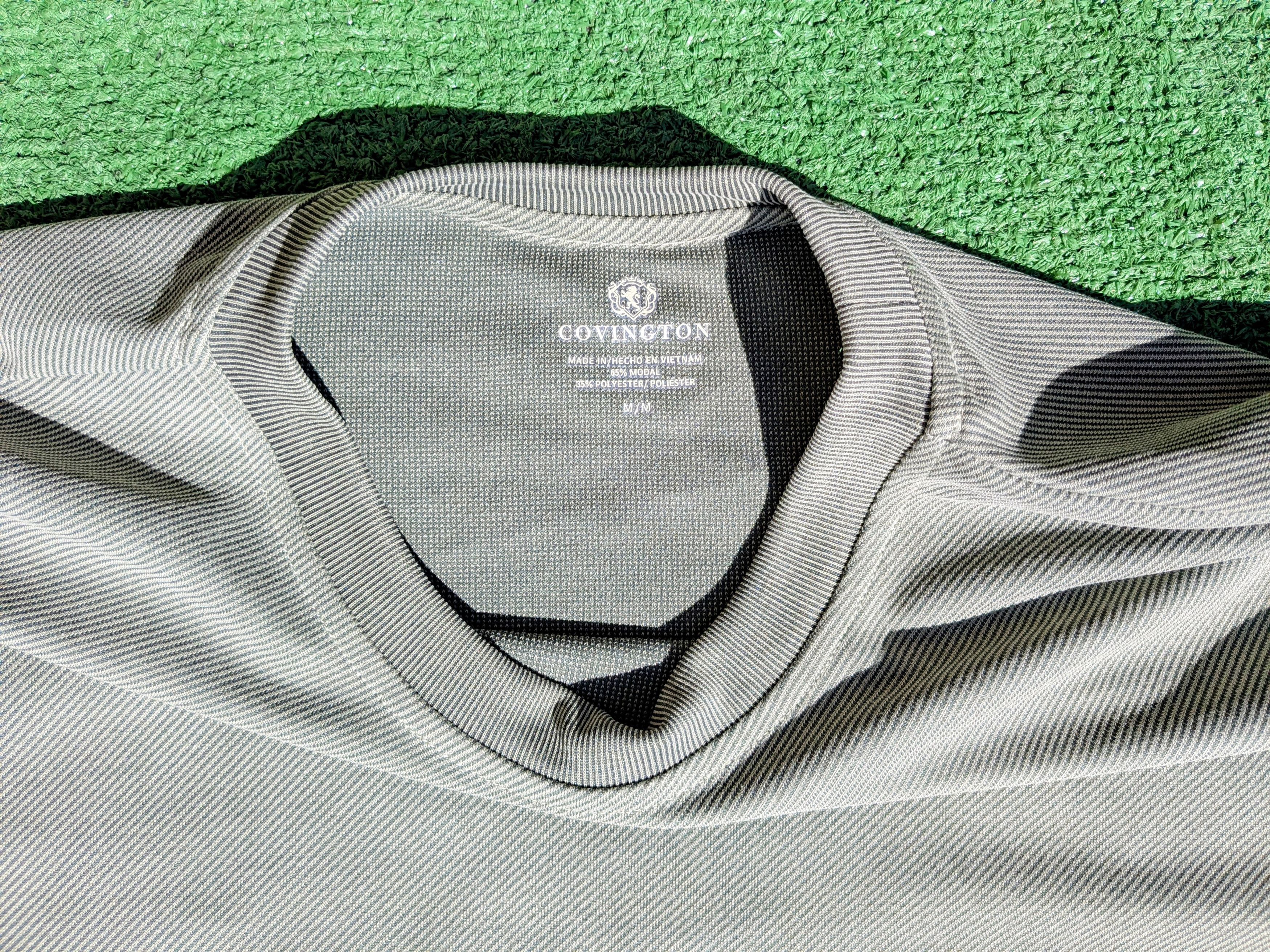 Other Covington Olive Green S/S Super-Soft Ridged Pullover Shirt Size US M / EU 48-50 / 2 - 6 Thumbnail