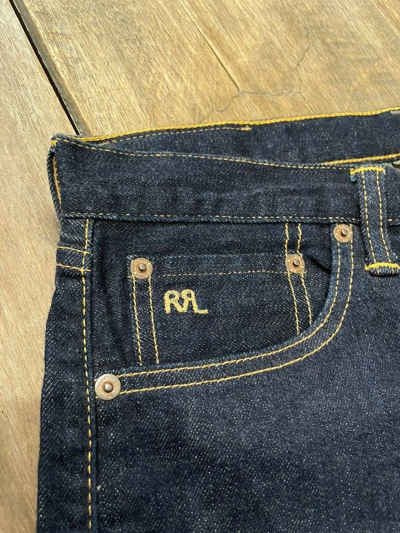 RRL Ralph Lauren Rel denim pants selvedge Size US 29 - 5 Thumbnail