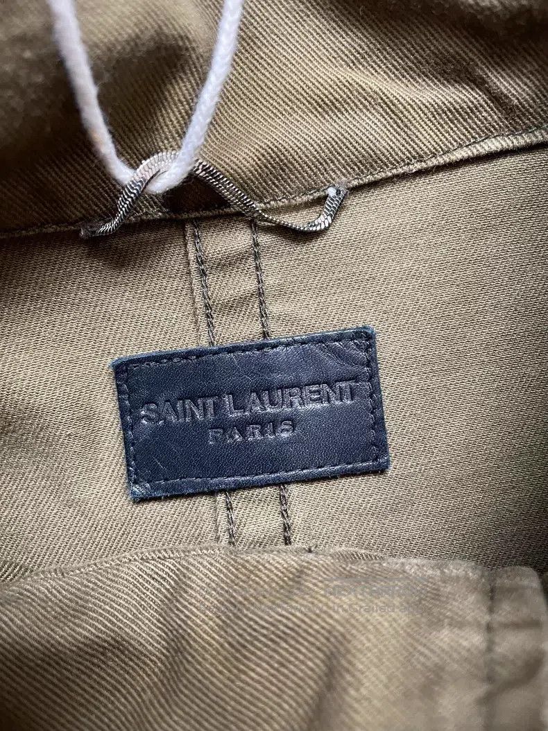 Saint Laurent Paris Saint Laurent Paris Military Green Studs Size US XS / EU 42 / 0 - 4 Thumbnail