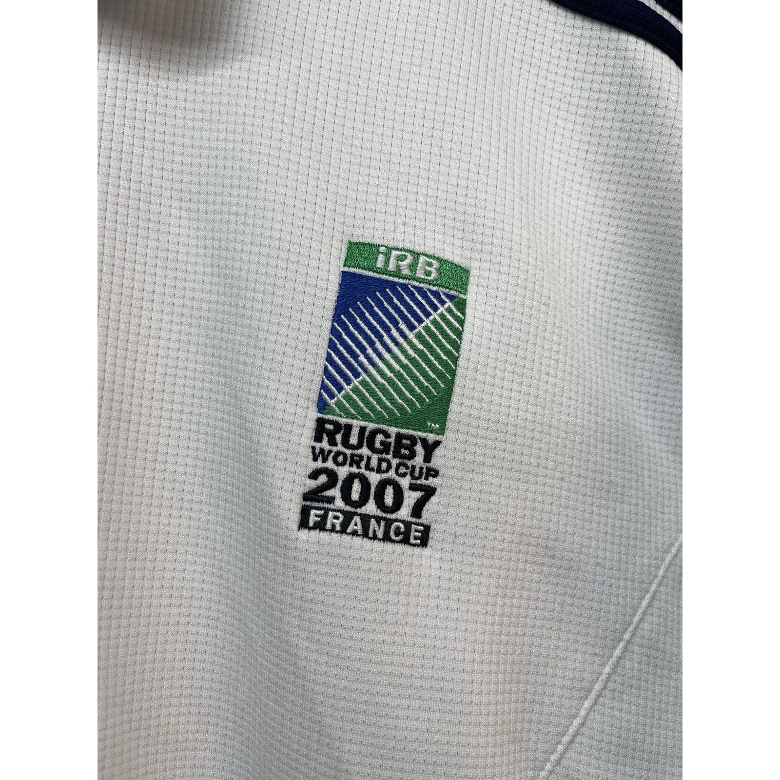 Adidas VTG Adidas Polo Shirt Rugby World Cup 2007 France Short Slee Size US L / EU 52-54 / 3 - 4 Thumbnail