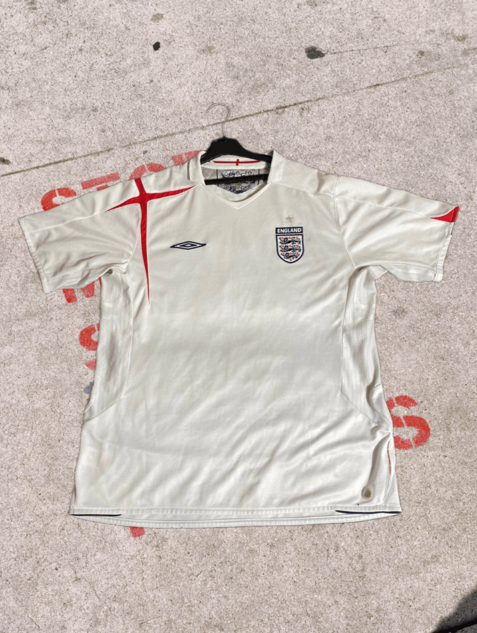 Umbro UMBRO ENGLAND HOME FOOTBALL SOCCER JERSEY tshirt Size US XXL / EU 58 / 5 - 1 Thumbnail