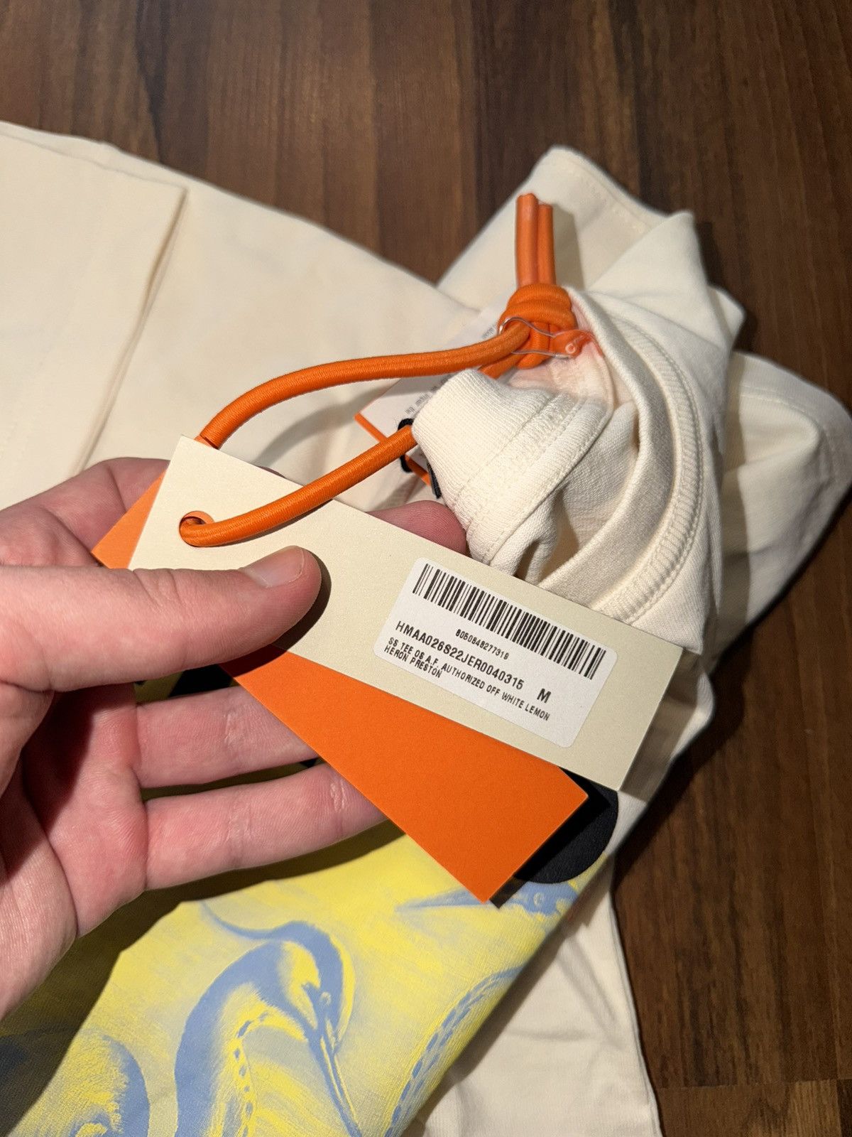 Heron Preston Heron Preston Authorized White Tee Size US M / EU 48-50 / 2 - 10 Thumbnail