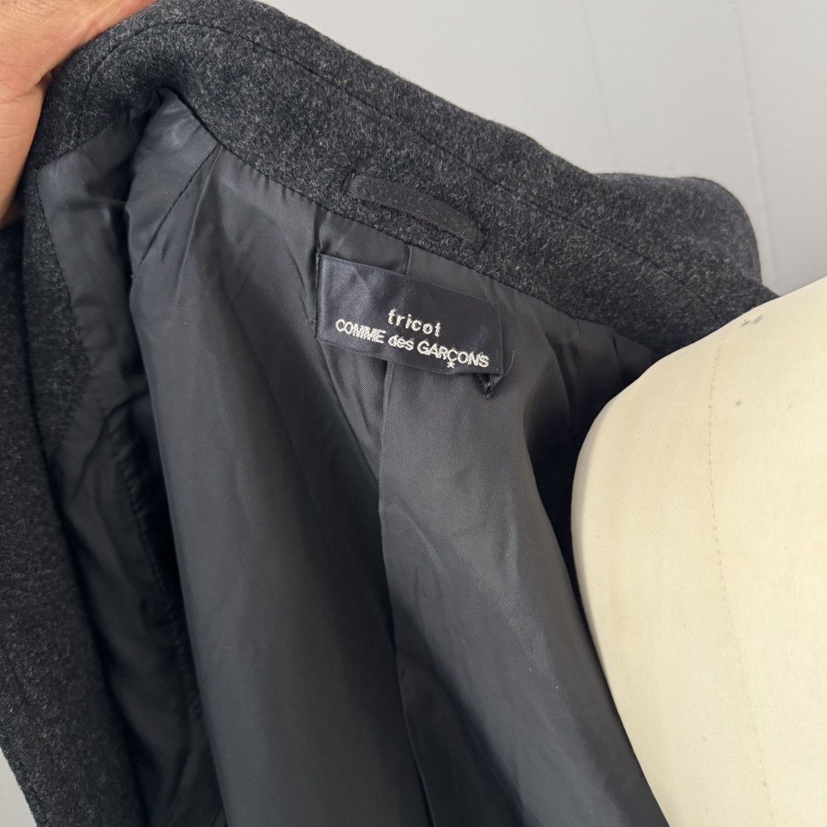 Comme des Garcons Comme Des Garçons Long Wool Coat Size ONE SIZE - 4 Thumbnail