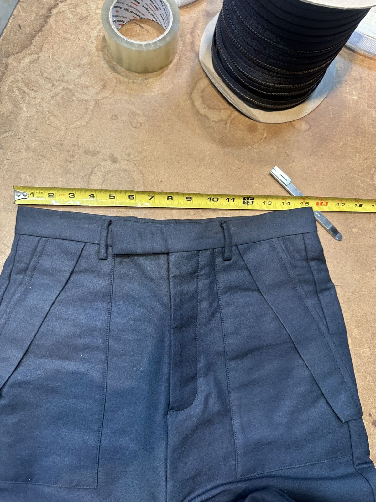 Rick Owens Rick owens main line officer pant Size US 29 - 1 Thumbnail