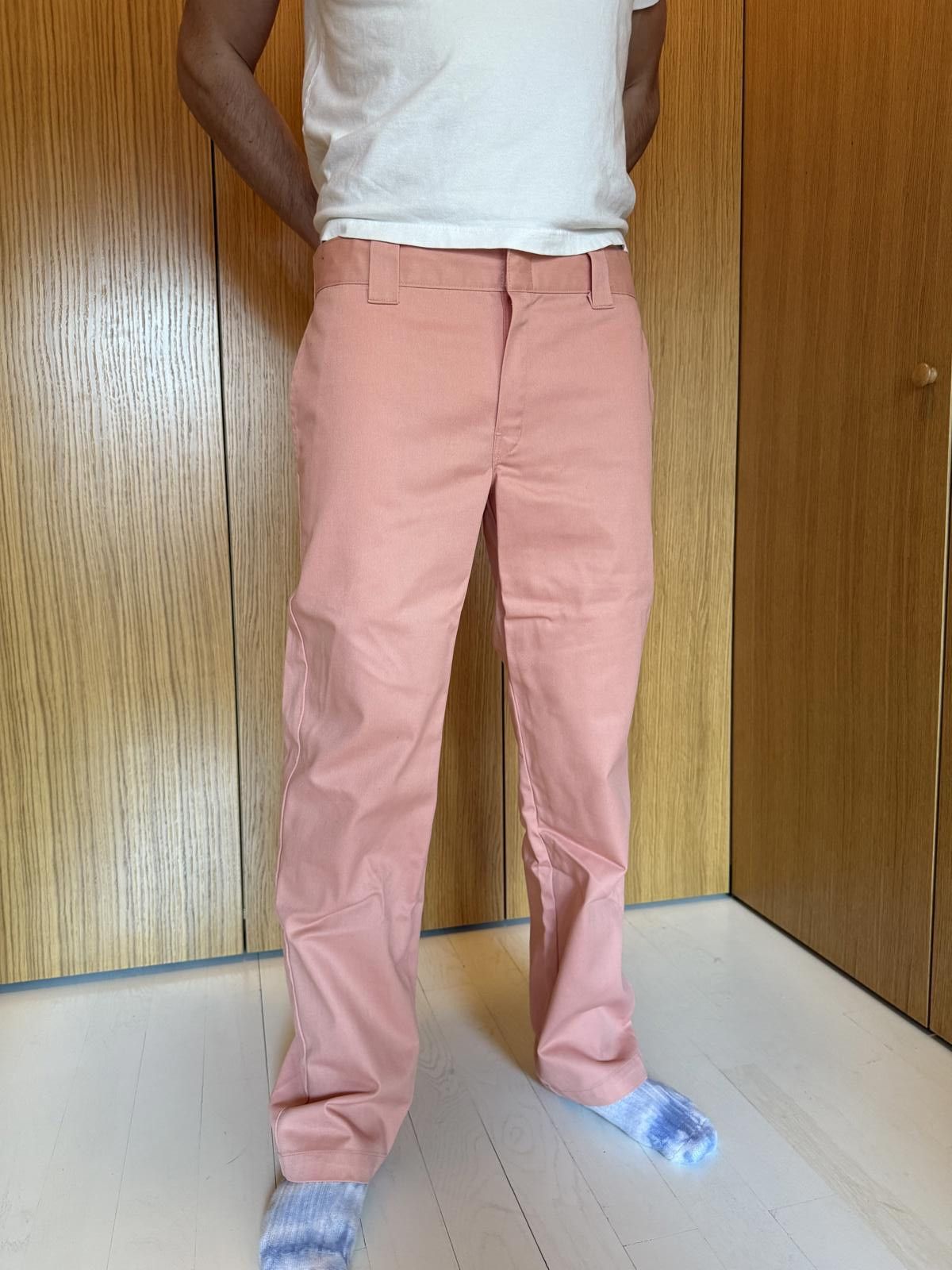 Dickies Salmon Dickies Slim Straight Pants Size US 34 / EU 50 - 2 Thumbnail