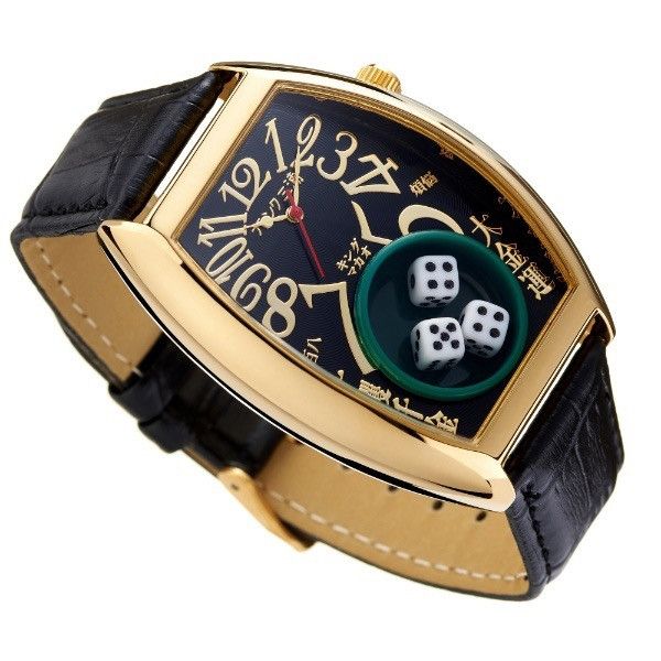 Japanese Brand Frank Miura Life’s a Gamble Watch King Macau Dice Size ONE SIZE - 3 Thumbnail