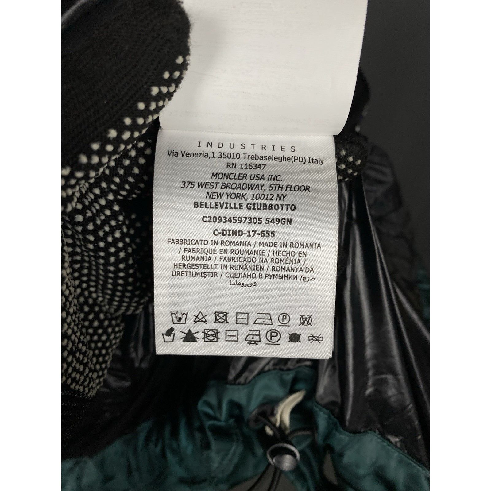Moncler Moncler Grenoble Beleville Giubbotto Women's Green Down Puff Size S / US 4 / IT 40 - 15 Thumbnail