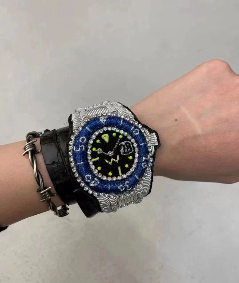 Walter Van Beirendonck walter van beirendonck Silver watch bracelet Size ONE SIZE - 5 Thumbnail