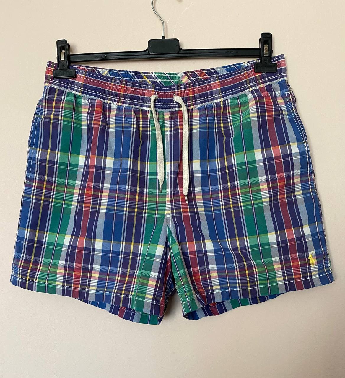 Polo Ralph Lauren × Vintage 🏄‍♂️Vintage Polo Ralph Lauren big logo Shorts Swimwear Surf Y2K Size US 34 / EU 50 - 1 Thumbnail