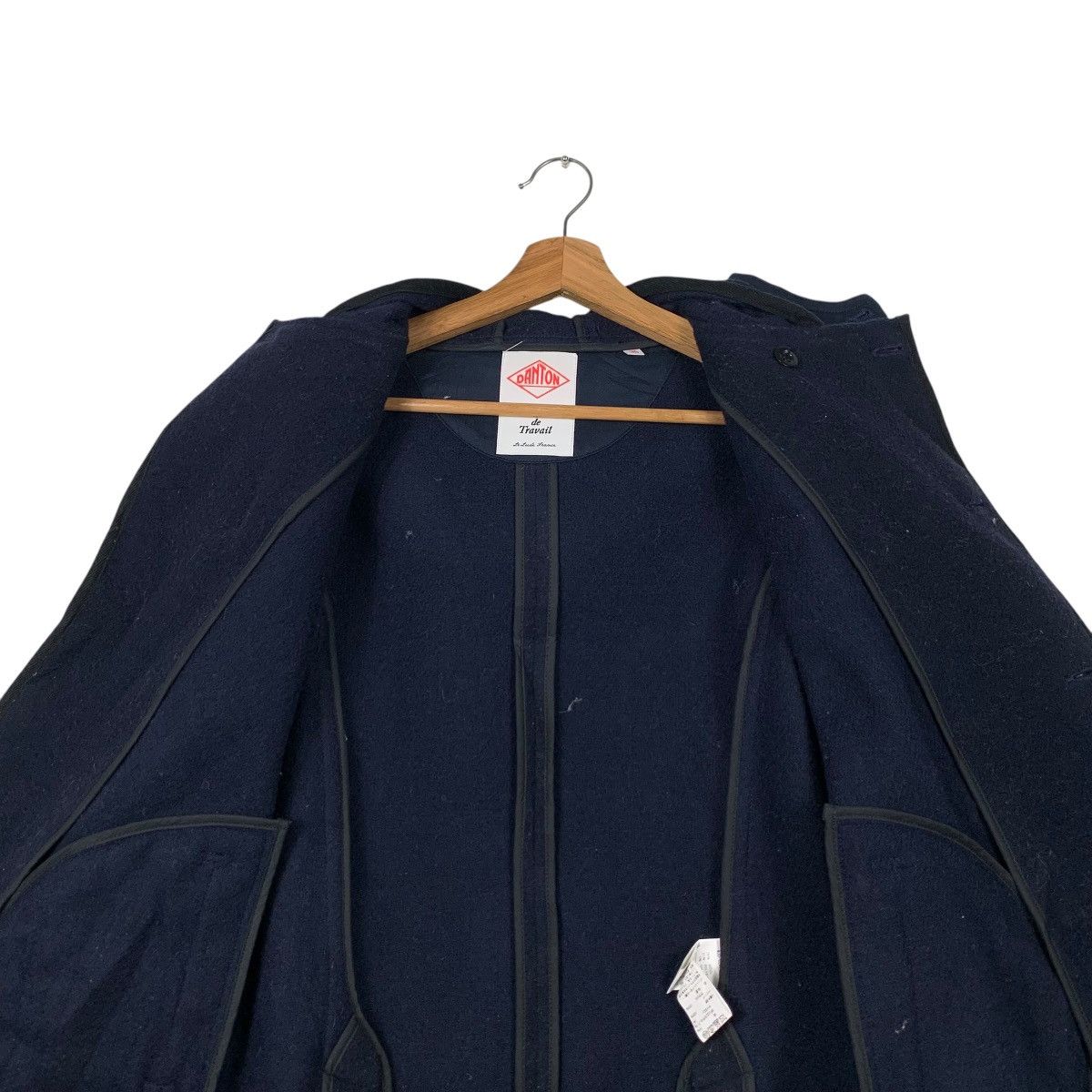 Danton Vintage DANTON Double Breasted Wool Coat Jacket #2080-C91 Size US M / EU 48-50 / 2 - 10 Thumbnail