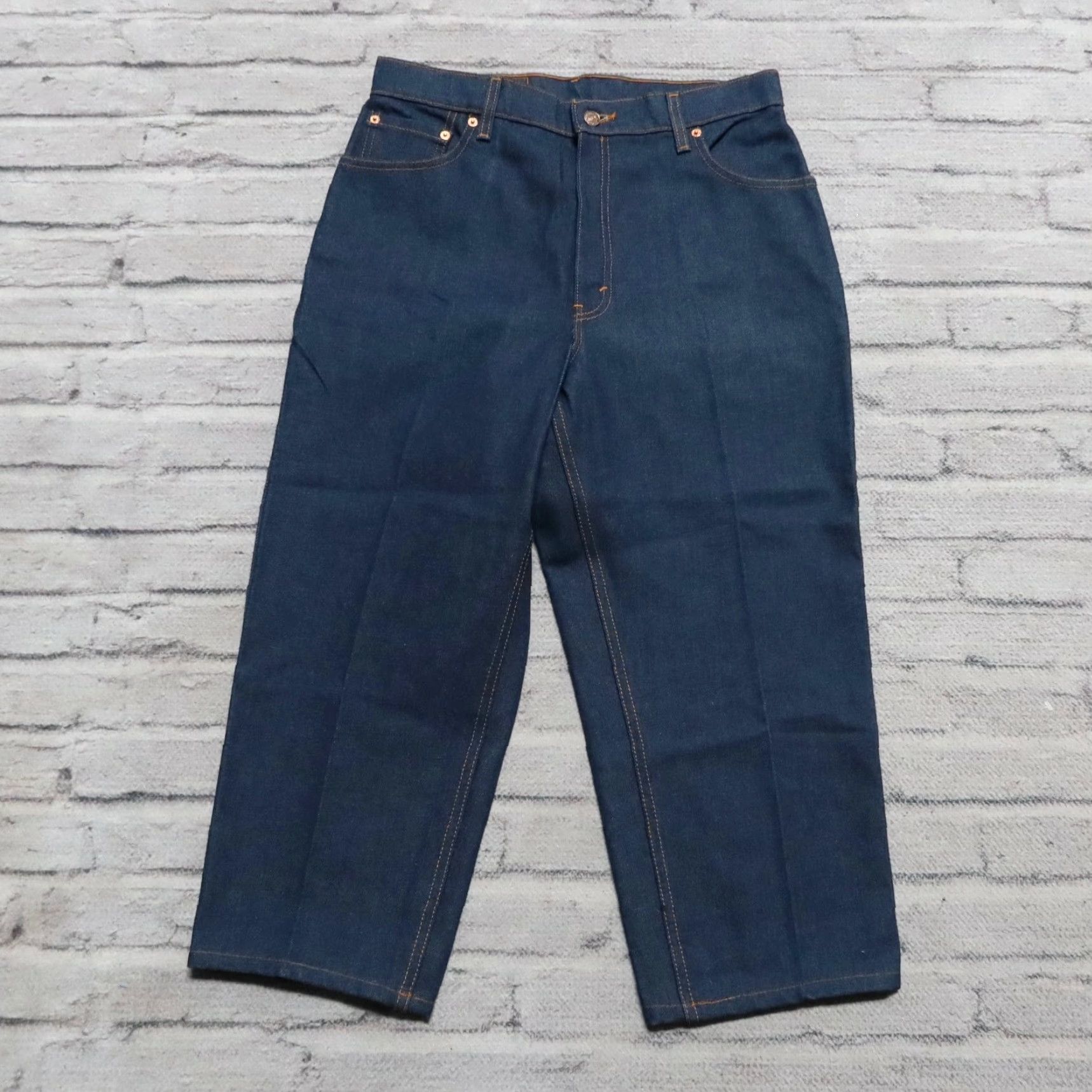 Levi's VINTAGE Levi's 551 Denim Jeans Dark Wash Jeans Women Size 12 Med 90s Made in USA Size 34" / US 12 / IT 48 - 2 Thumbnail