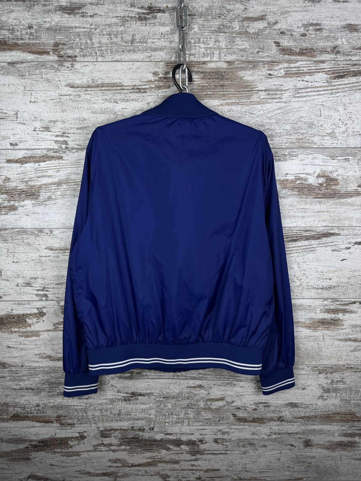 Moschino Mens Vintage Moschino mare nylon jacket size M blue rare Size US M / EU 48-50 / 2 - 9 Thumbnail