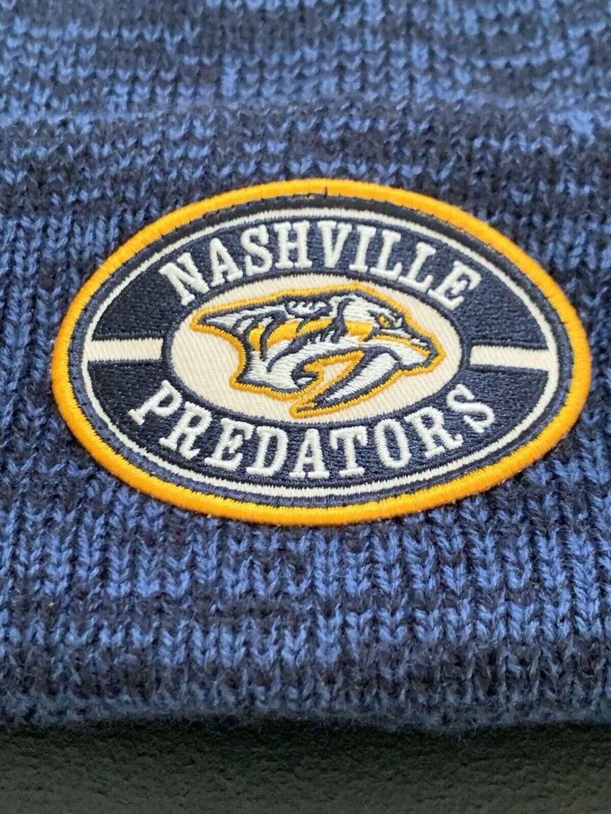 47 Brand NWT Nashville Predators NHL '47 Brand - Winter Ski Hat Size ONE SIZE - 2 Thumbnail