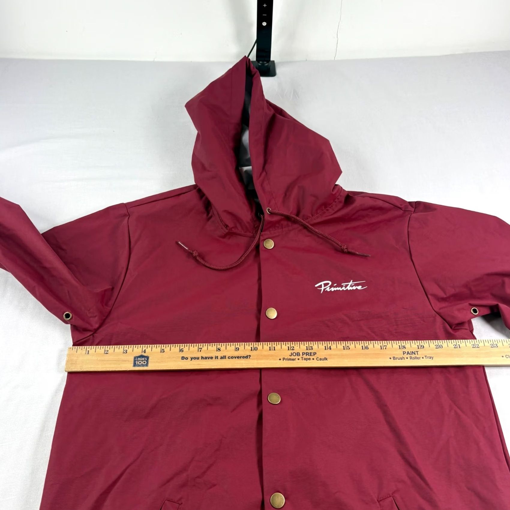 Primitive Primitive Skateboarding Jacket Mens L Rain Snap Up Water Resistant Windbreaker Size US L / EU 52-54 / 3 - 4 Thumbnail