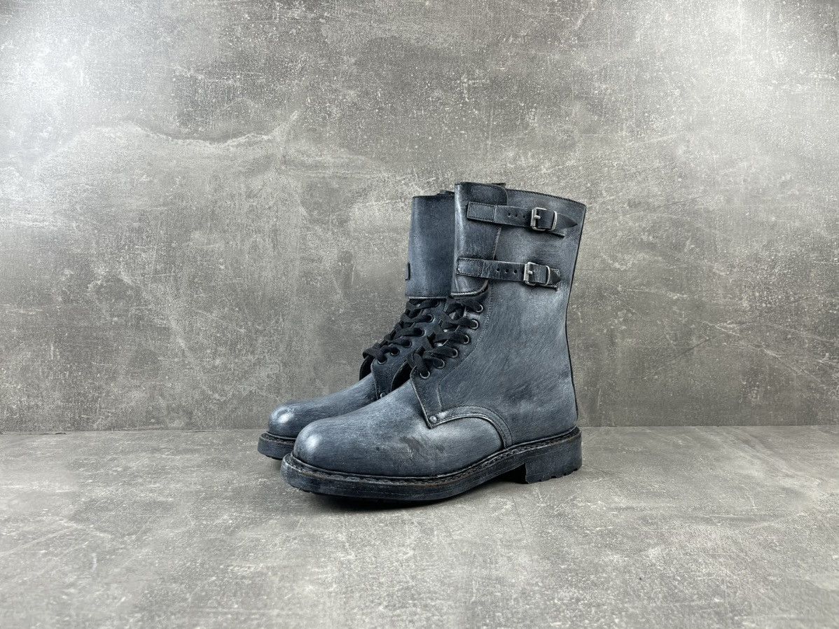 靴 black boots opium swag 43 ALEXANDER DIGENOVA FW25 MOAN BOOT / BLACK - NUBIAN