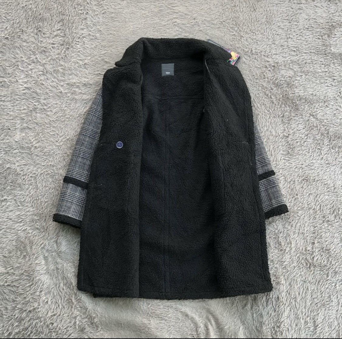 Japanese Brand × Vintage Datum Contemporary Coat Woll Plaid Tartan Size M / US 6-8 / IT 42-44 - 5 Thumbnail
