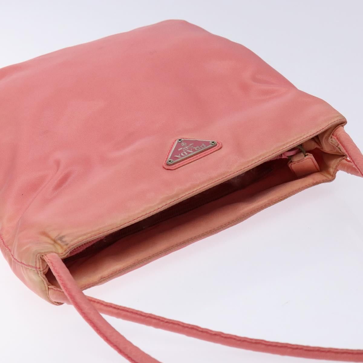 Prada PRADA Tote Bag Nylon Pink Gold Size ONE SIZE - 6 Thumbnail