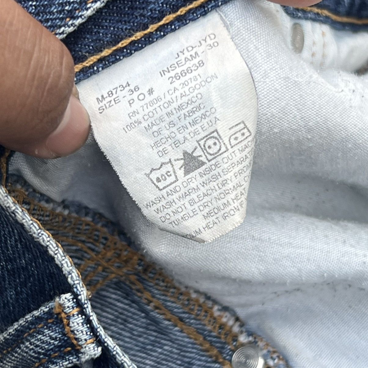 Tommy Hilfiger “y2k style” TOMMY HILFIGER CARPENTER BAGGY JEANS Size US 36 / EU 52 - 9 Thumbnail