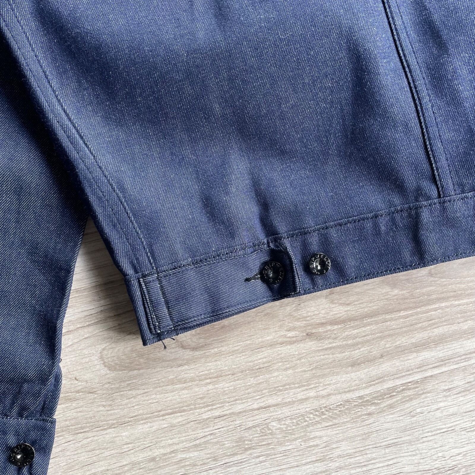 Le Laboureur Harpoon Sanforized Shrunk Vintage Chore Crop Jacket 9144AC Size US M / EU 48-50 / 2 - 6 Thumbnail