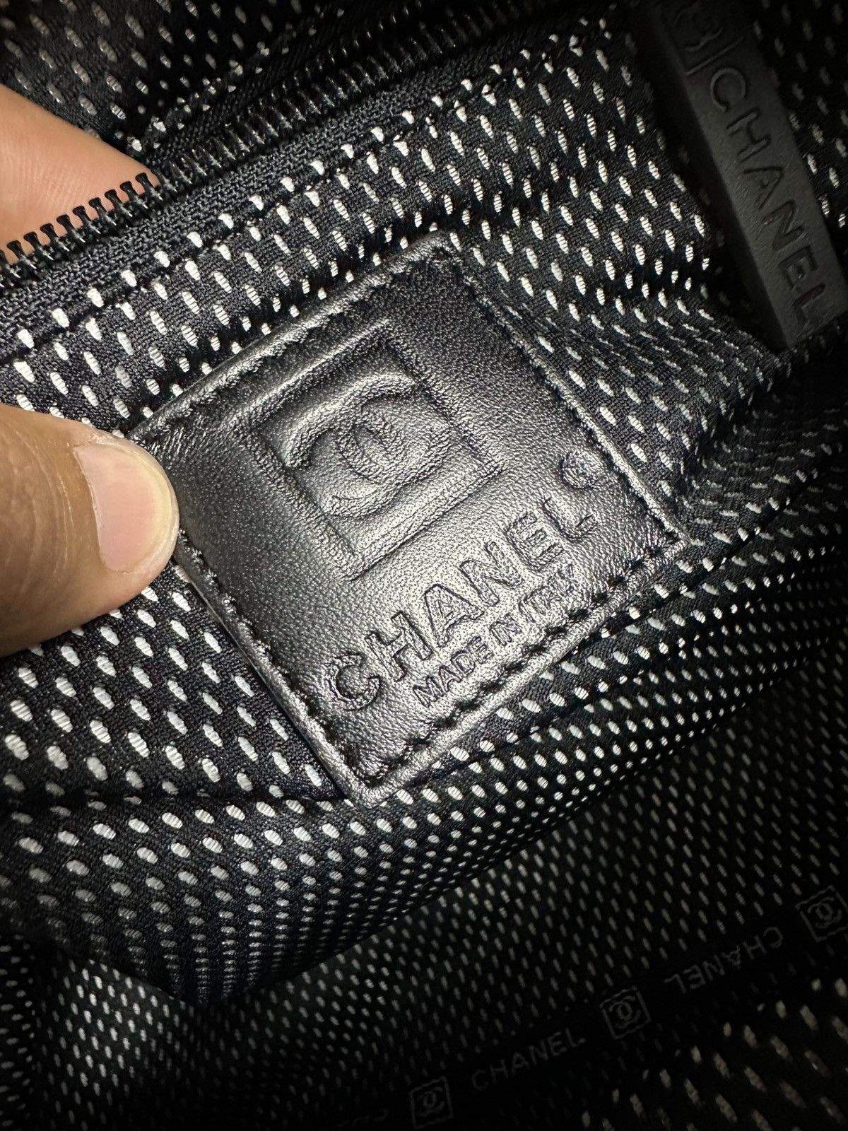 Chanel Chanel Sport Line PVC Coated Canvas Bowling Bag Size ONE SIZE - 8 Thumbnail