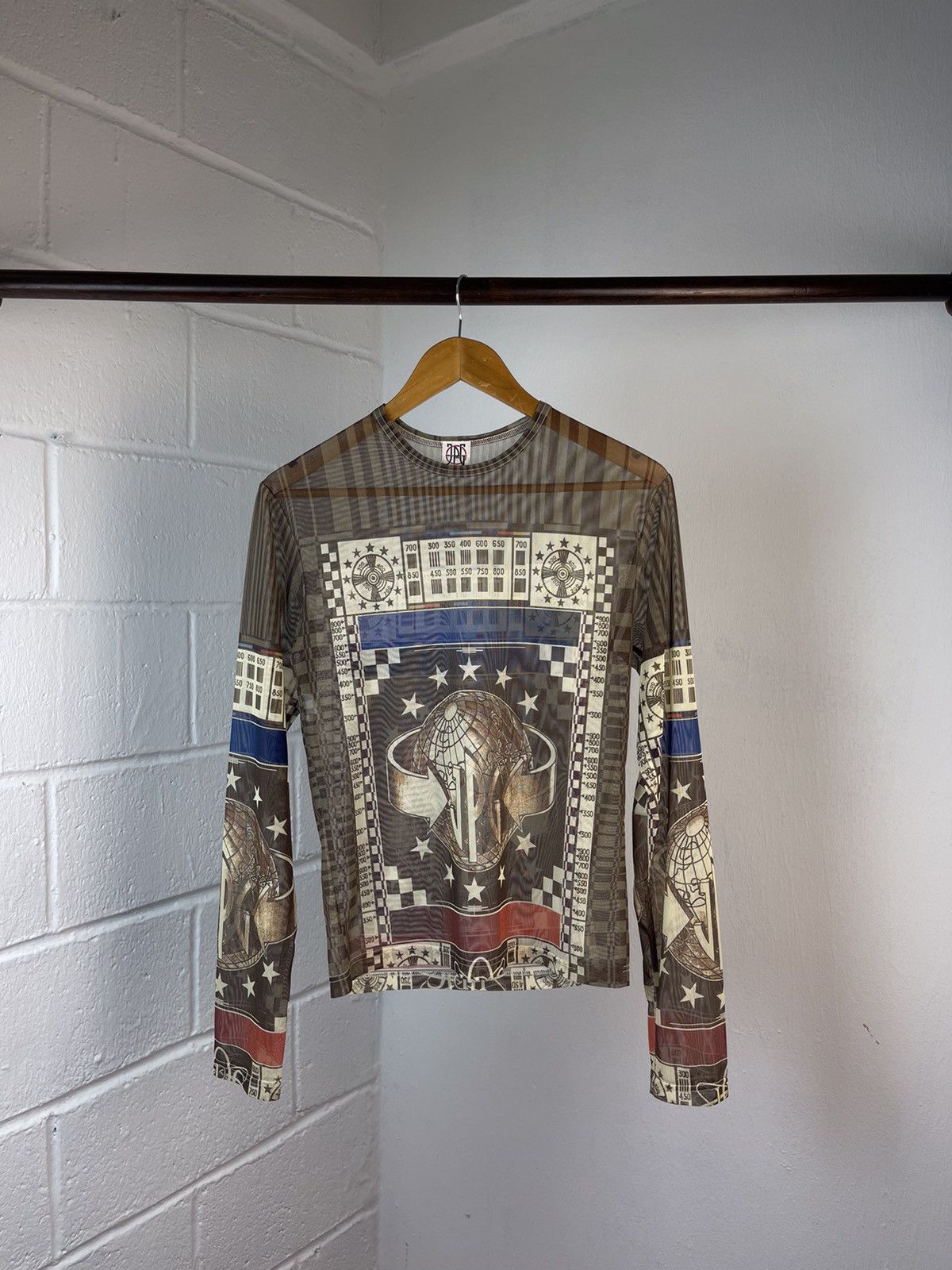 Grailed × Jean Paul Gaultier Most Iconic 1994 Runway Jean Paul Gaultier Globe Mesh Top Size US S / EU 44-46 / 1 - 6 Thumbnail