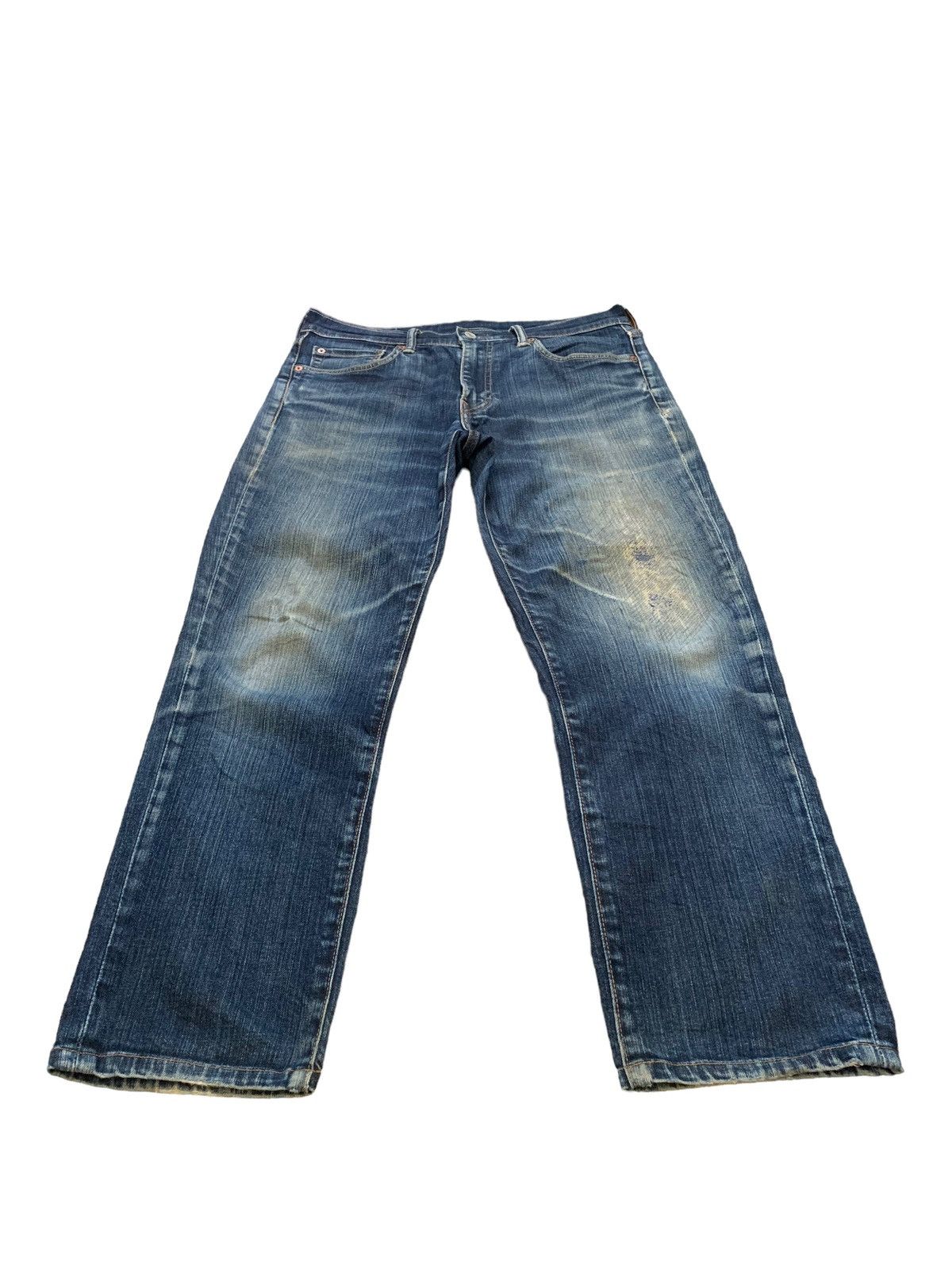 Levi's Levis 511 Distress Denim Pants (AB20) Size US 33 - 3 Thumbnail