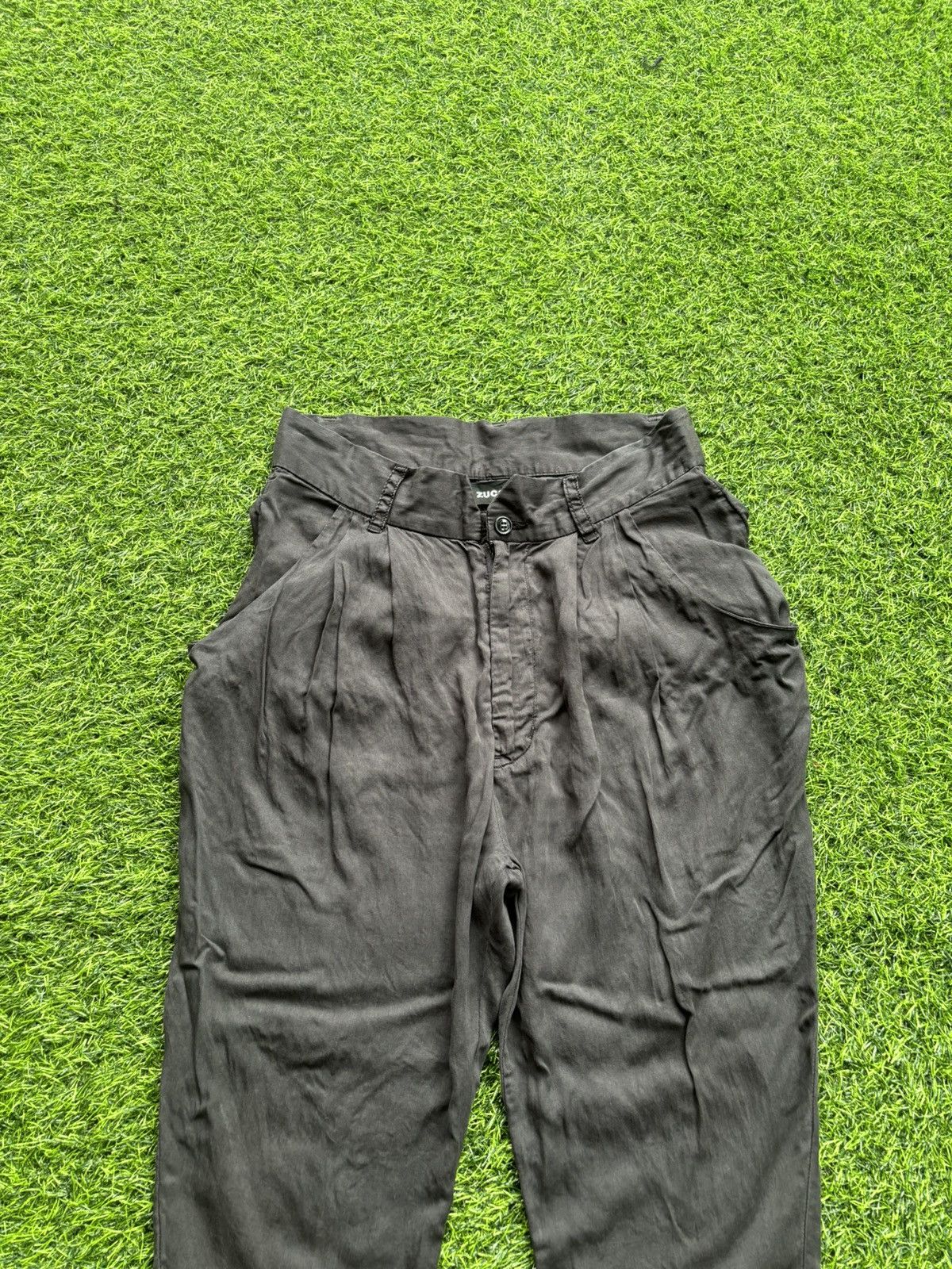 Issey Miyake Zucca Issey Miyake Black Pants Size 30" / US 8 / IT 44 - 2 Thumbnail