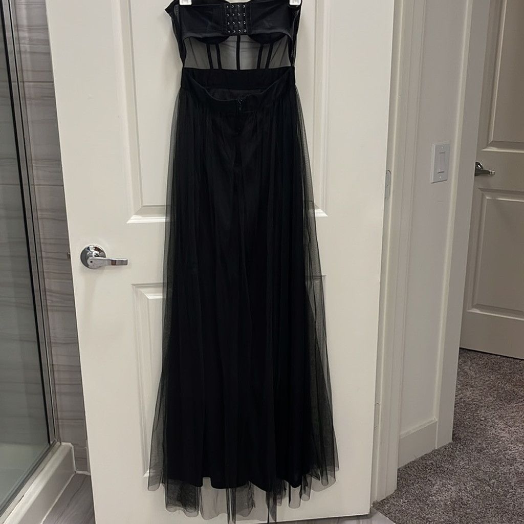 Windsor Smith Black Mesh See-Thru Gown - M Size S / US 4 / IT 40 - 7 Thumbnail