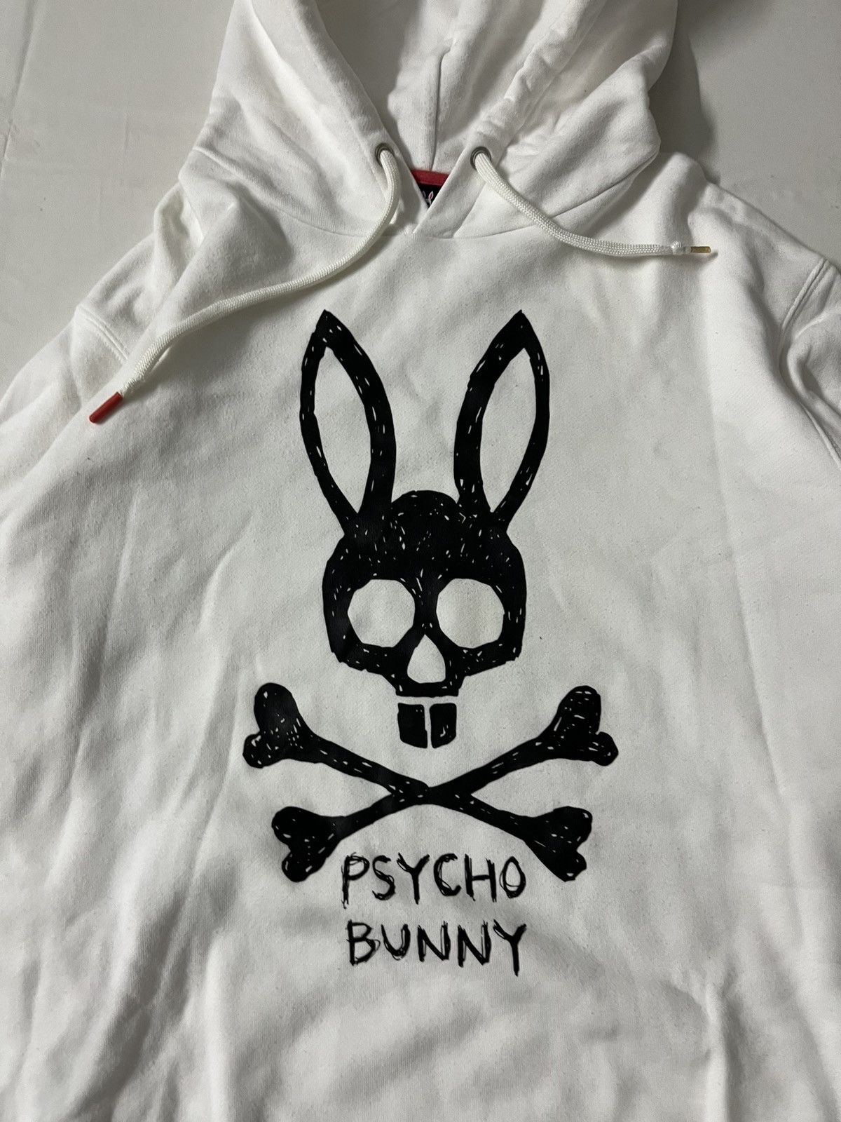 If Six Was Nine 💥Psycho Bunny by Robert Godley Skull Hoodie Size US L / EU 52-54 / 3 - 2 Thumbnail