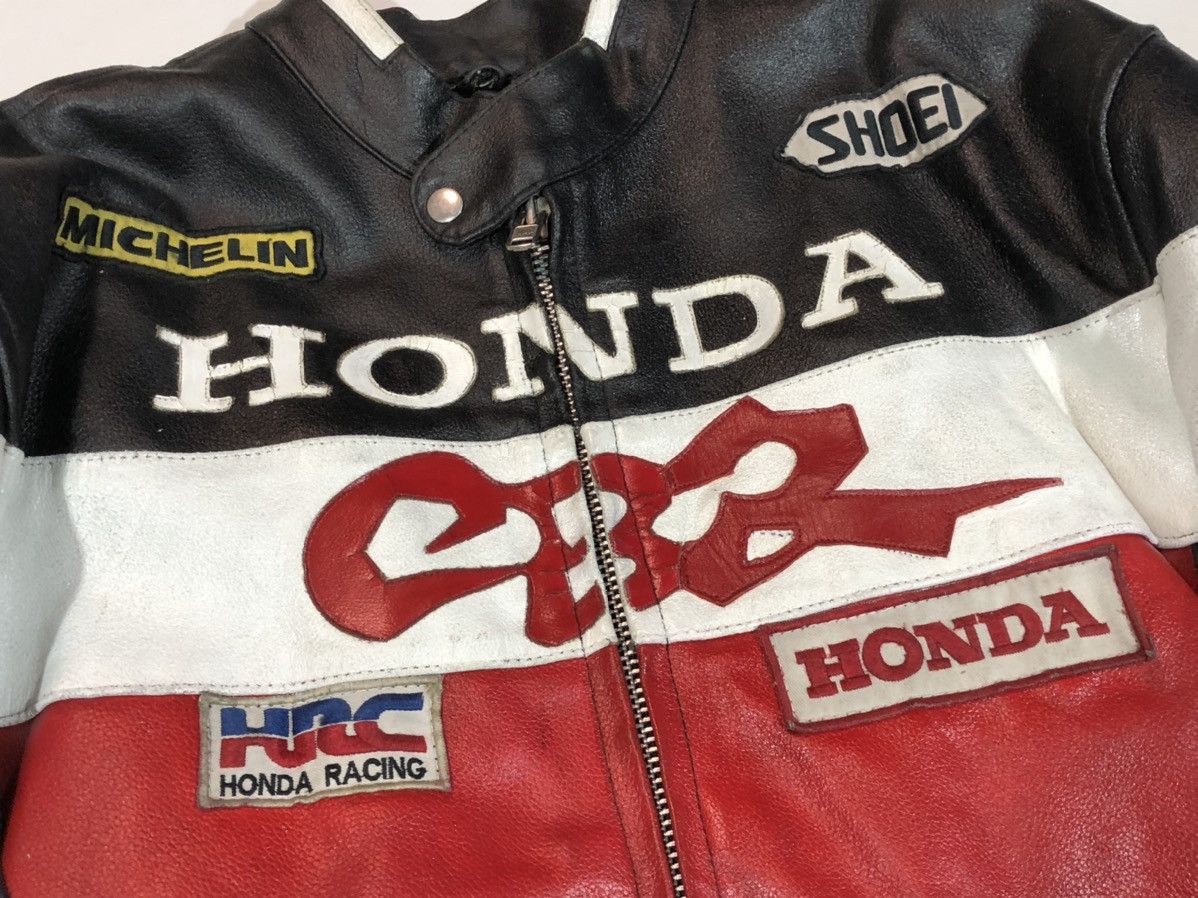 Alpinestars × Dainese × Yamaha Honda Motorcycle leather jacket Racing vintage Size US XL / EU 56 / 4 - 10 Thumbnail