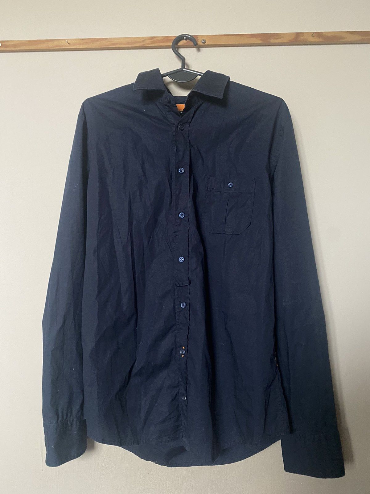 Hugo Boss Elegant men's shirt - HUGO BOSS - long sleeve - M - UNIQUE Size US M / EU 48-50 / 2 - 1 Thumbnail