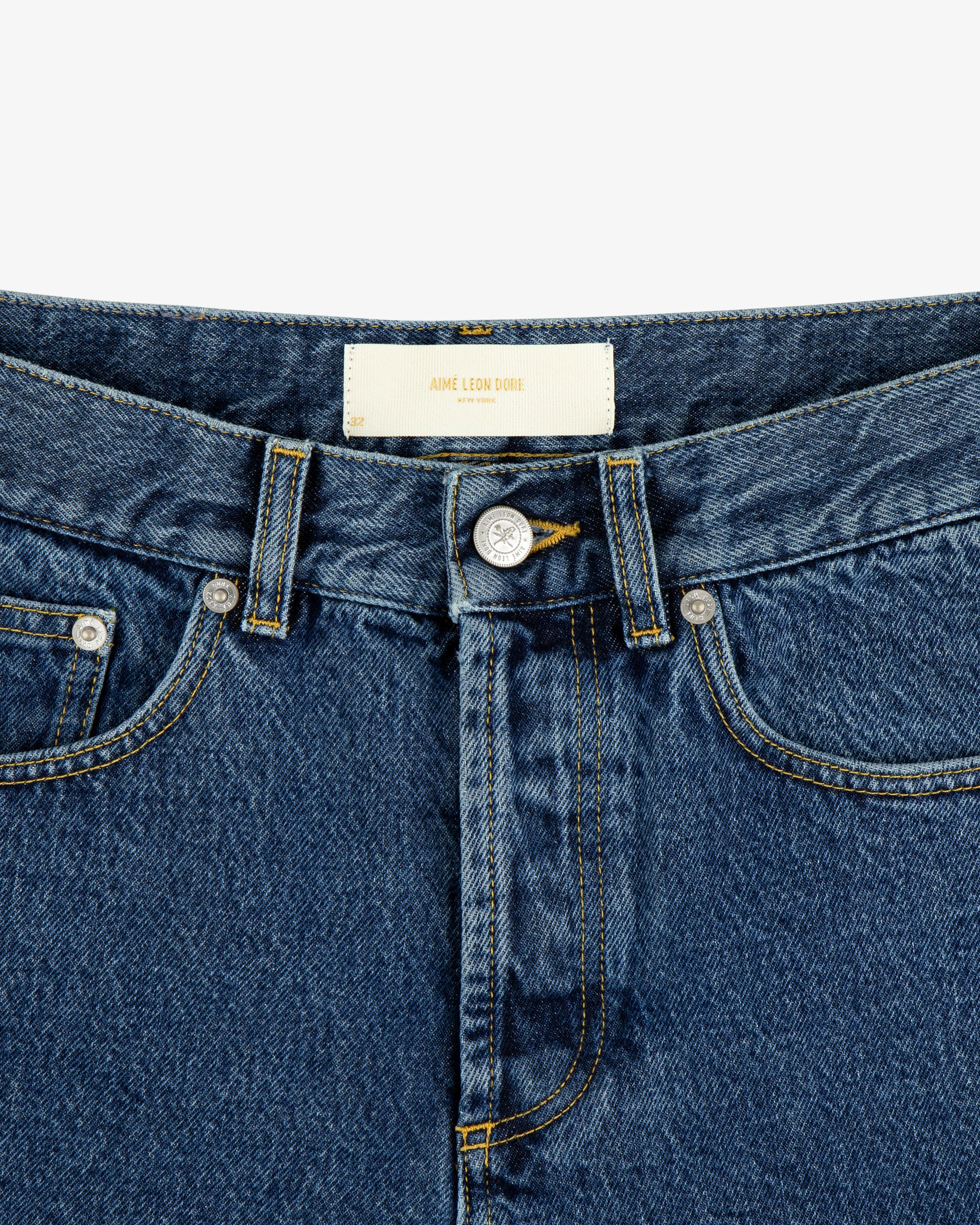 Aime Leon Dore o1mle0825 ALD Straight Fit Denim Pants in Blue Size US 30 / EU 46 - 3 Thumbnail