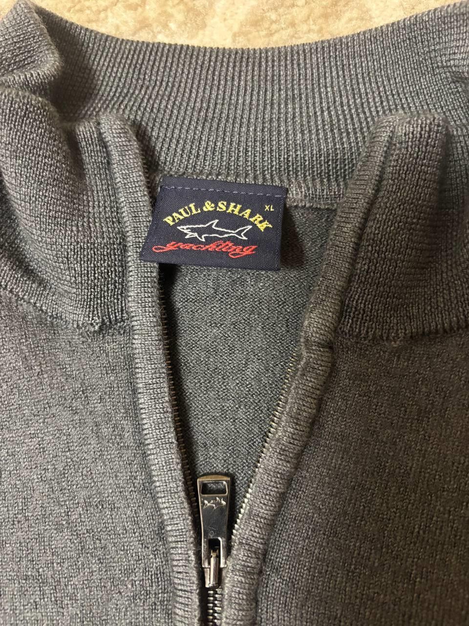 Paul & Shark Paul & Shark Yachting Virgin Wool Half-Zip Sweater Riri Size US XL / EU 56 / 4 - 14 Thumbnail