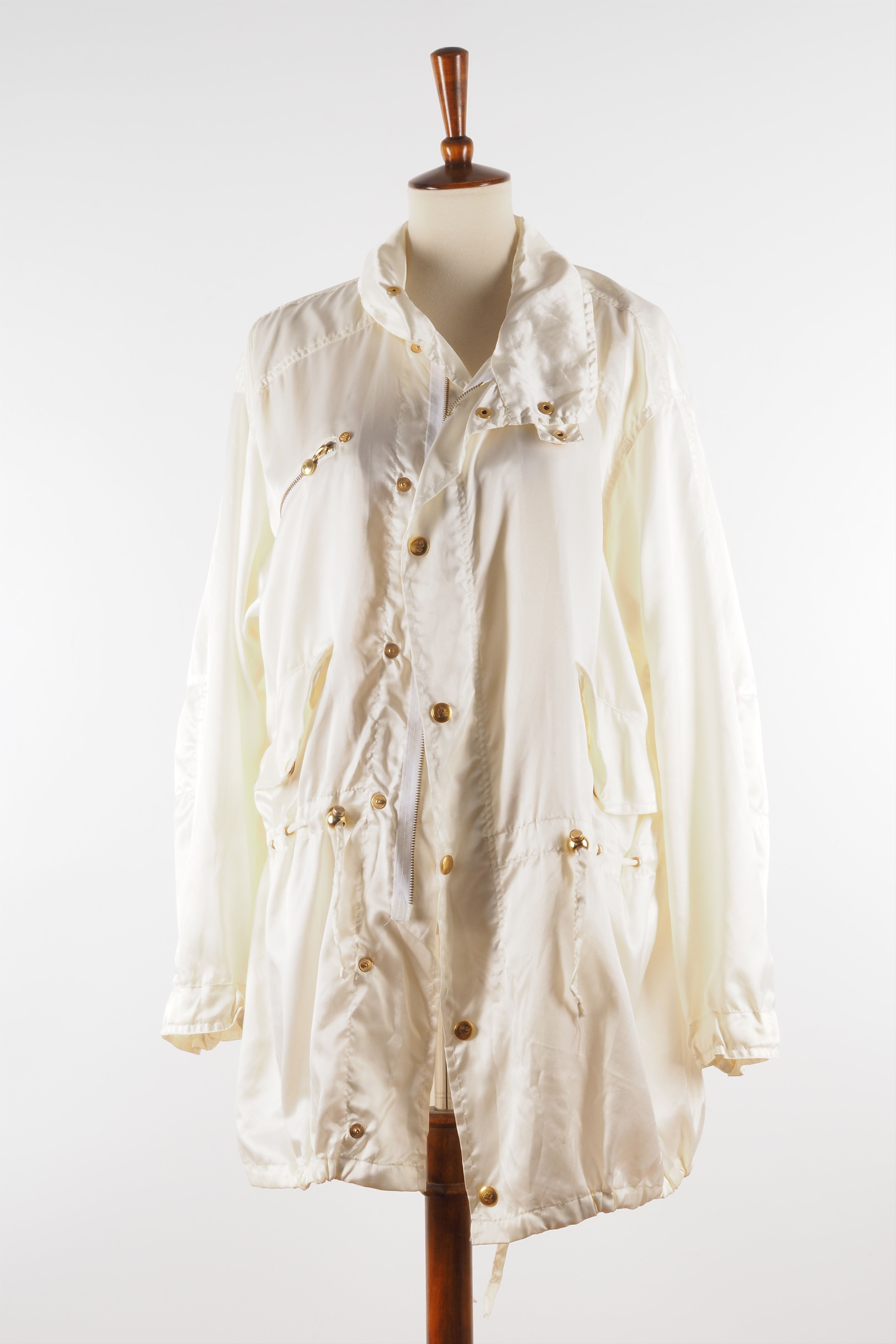 MCM × Vintage MCM Vintage Unisex Ivory Coat Jacket Size US M / EU 48-50 / 2 - 6 Thumbnail