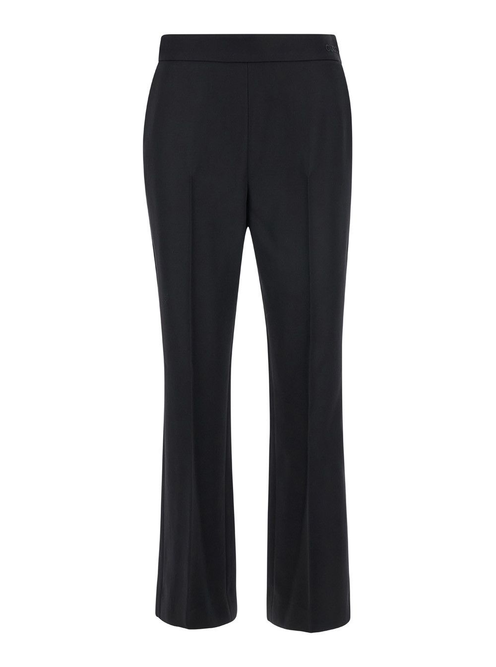 Gucci Black Flared Pants with Pences in Wool Woman Size 28" / US 6 / IT 42 - 1 Thumbnail