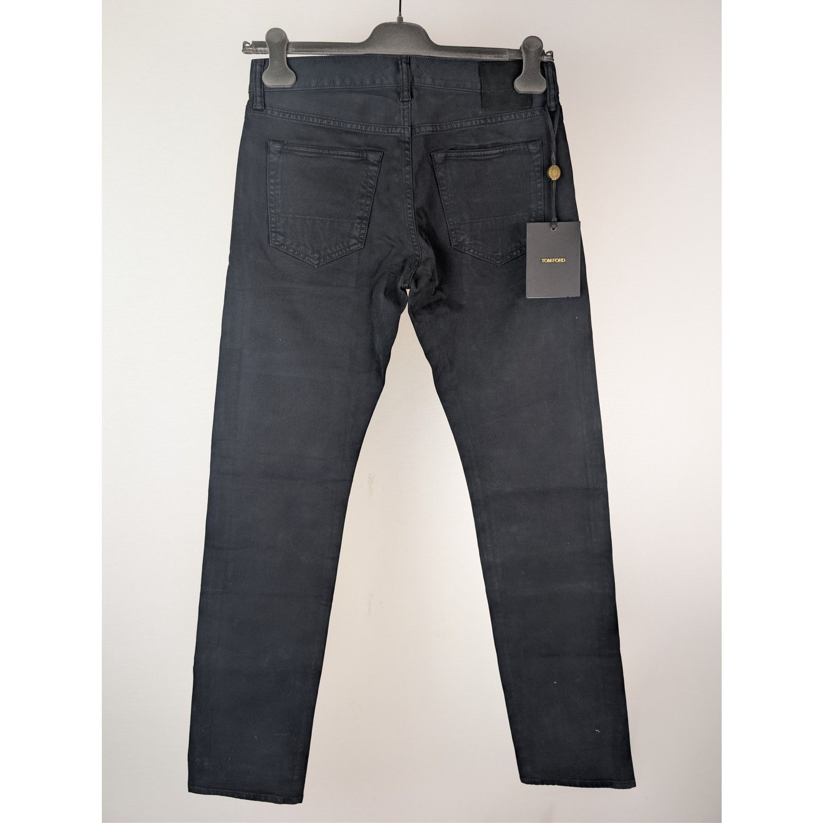 Tom Ford o1rshd1 Straight Fit Denim Jeans in Navy Blue Size US 30 / EU 46 - 13 Thumbnail