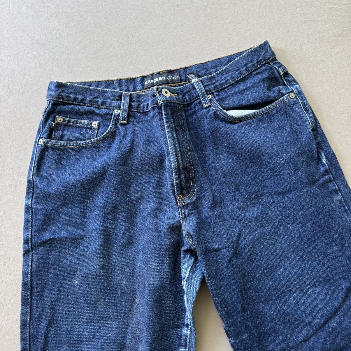 Express Vintage Express Flared Jeans Size 36" / US 14 / IT 50 - 3 Thumbnail