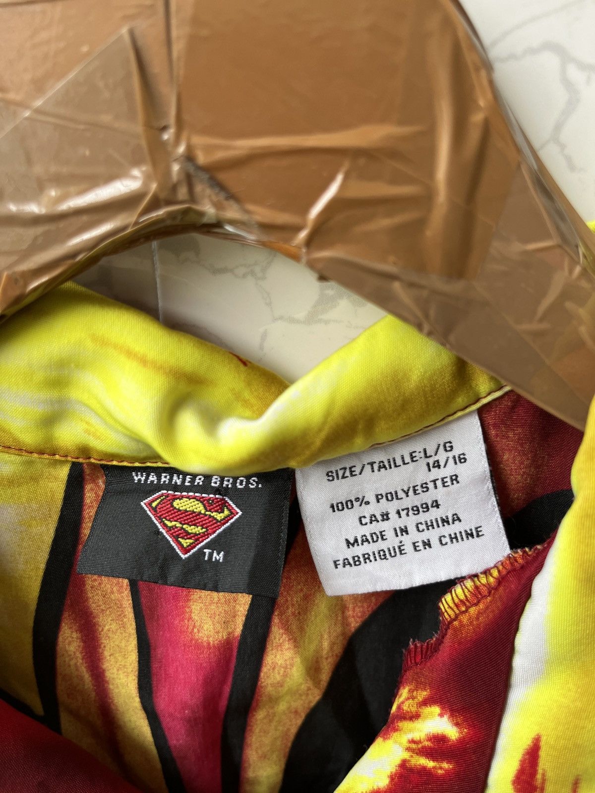 DC Comics Rare Vintage DC Superman Shirt (Warner Bros. Official) Size US S / EU 44-46 / 1 - 7 Thumbnail