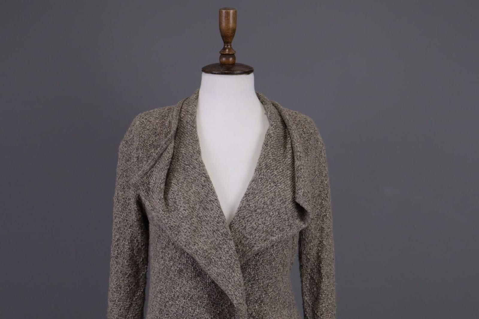 Lauren Ralph Lauren Lauren Ralph Lauren Brown Knitted Belted Coat Jacket Size XS Size XS / US 0-2 / IT 36-38 - 4 Thumbnail